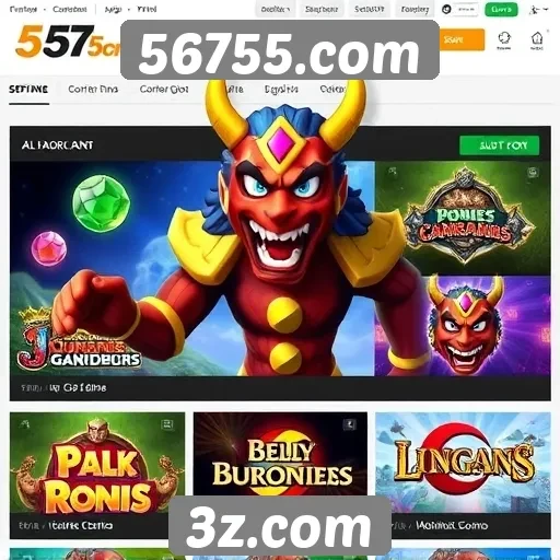 Explorando a variedade de jogos disponíveis em 56755.com