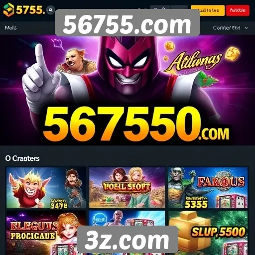Plataforma de jogos 56755.com oferece variedade de opções