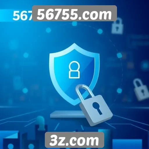 Recursos de segurança no site 56755.com